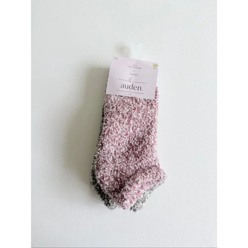 Auden Cozy LoW-Cut Socks Super Soft size 4-10